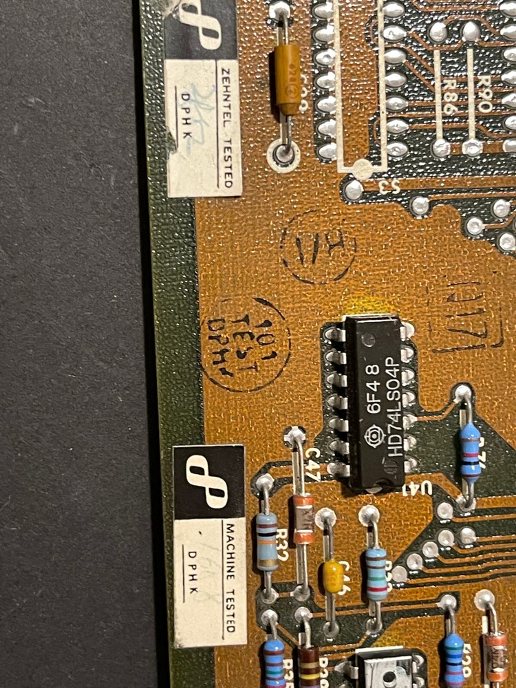 DATAPRODUCTS 257345 1979 INTERFACE STD BOARD RARE COLLECTIBLE VINTAGE