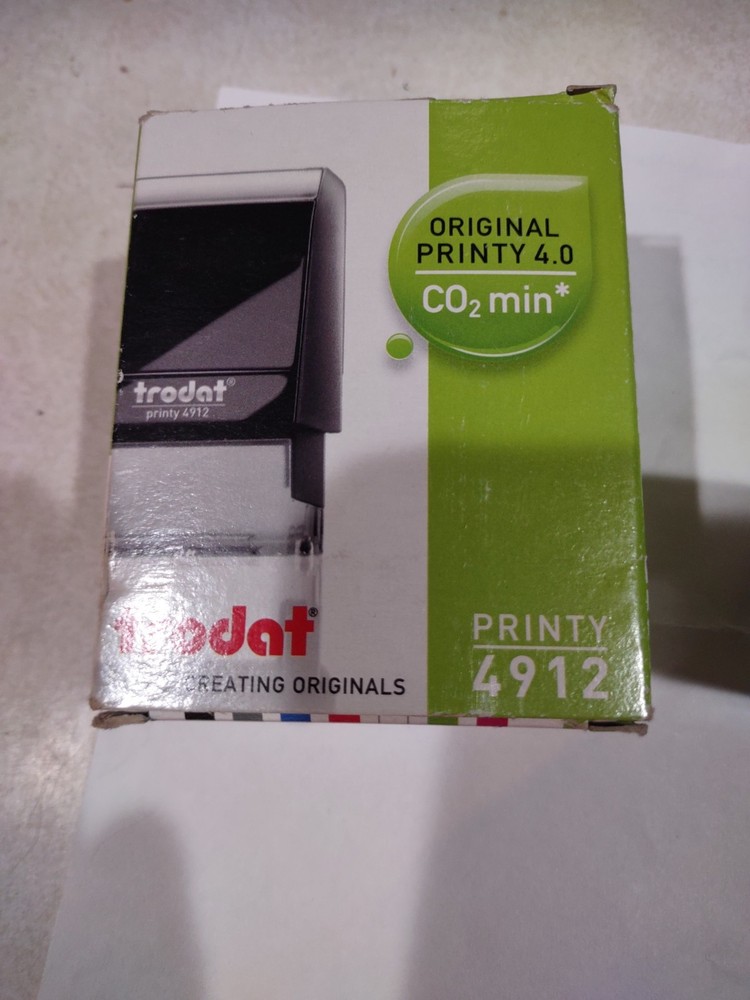 Print 4912 Stamp (Include Invoice # On Payment)