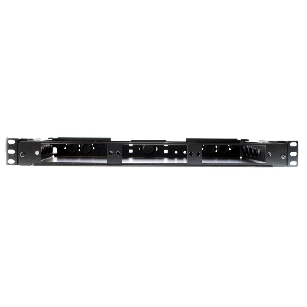 COMMSCOPE 600G2-1U-IP-FX 760055475 FIBER OPTIC 3-CASSETTE PATCH PANEL, RACK MT.