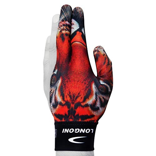 Billiard POOL CUE GLOVE Tiger for Left hand