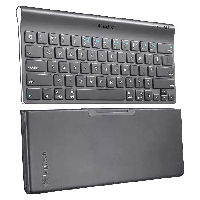 Logitech Universal Bluetooth Keyboard w/ Cover & Stand - Black