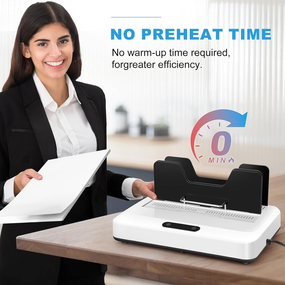 Professional Grade Thermal Binding Machine – Overheating Protection Included