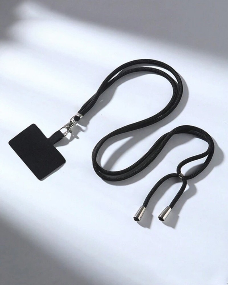 1pc Adjustable Retractable Phone Lanyard Strap Necklace Chain