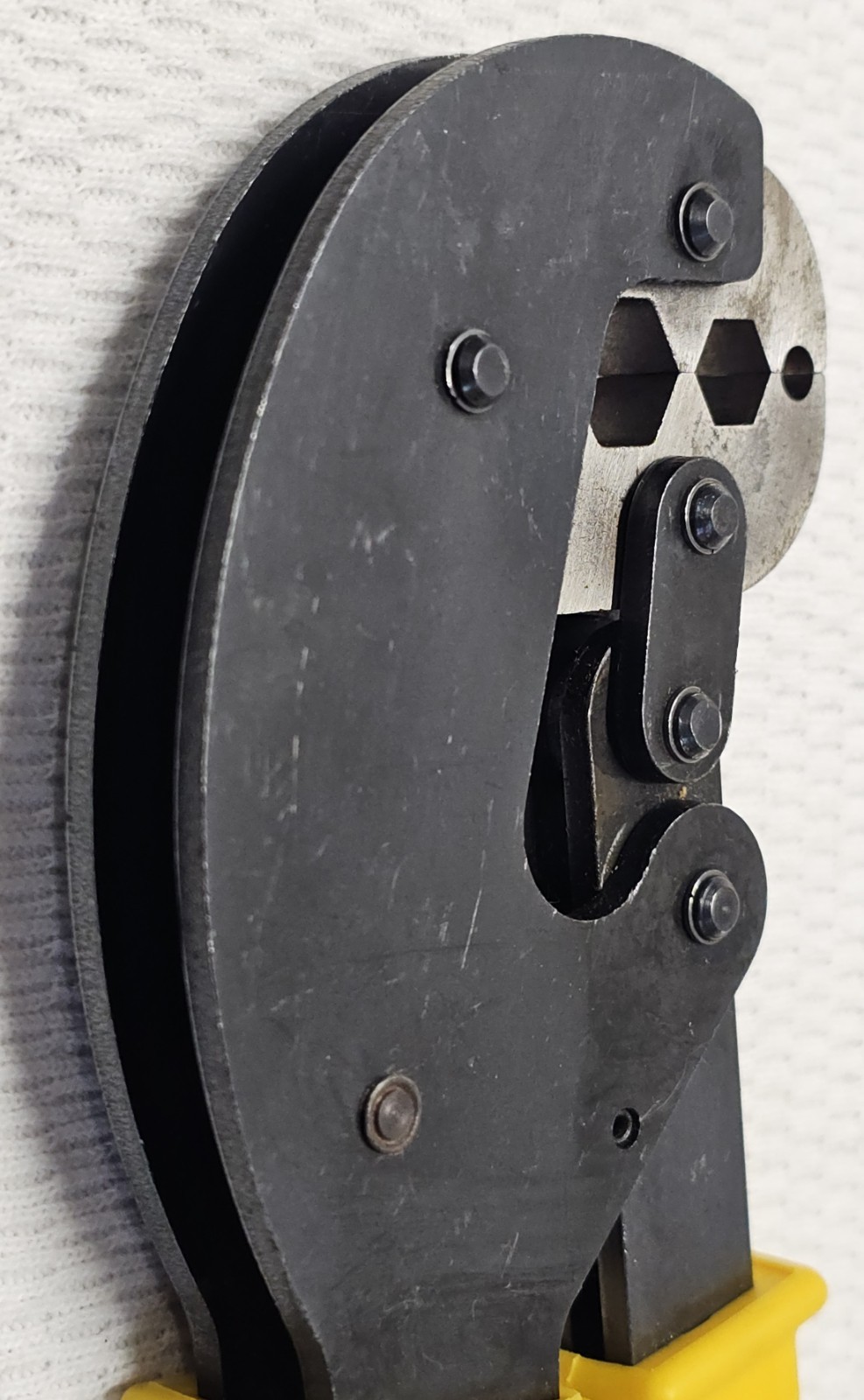 Vintage Ripley Co Cablematic CR 611U Hex Crimp Tool LN Lineman Bell System MINT