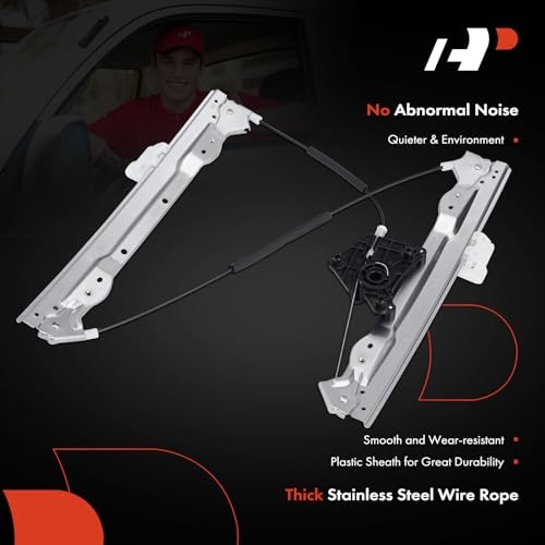 Electric Power Window Regulator Without Motor Compatible Front Passenger(RH)