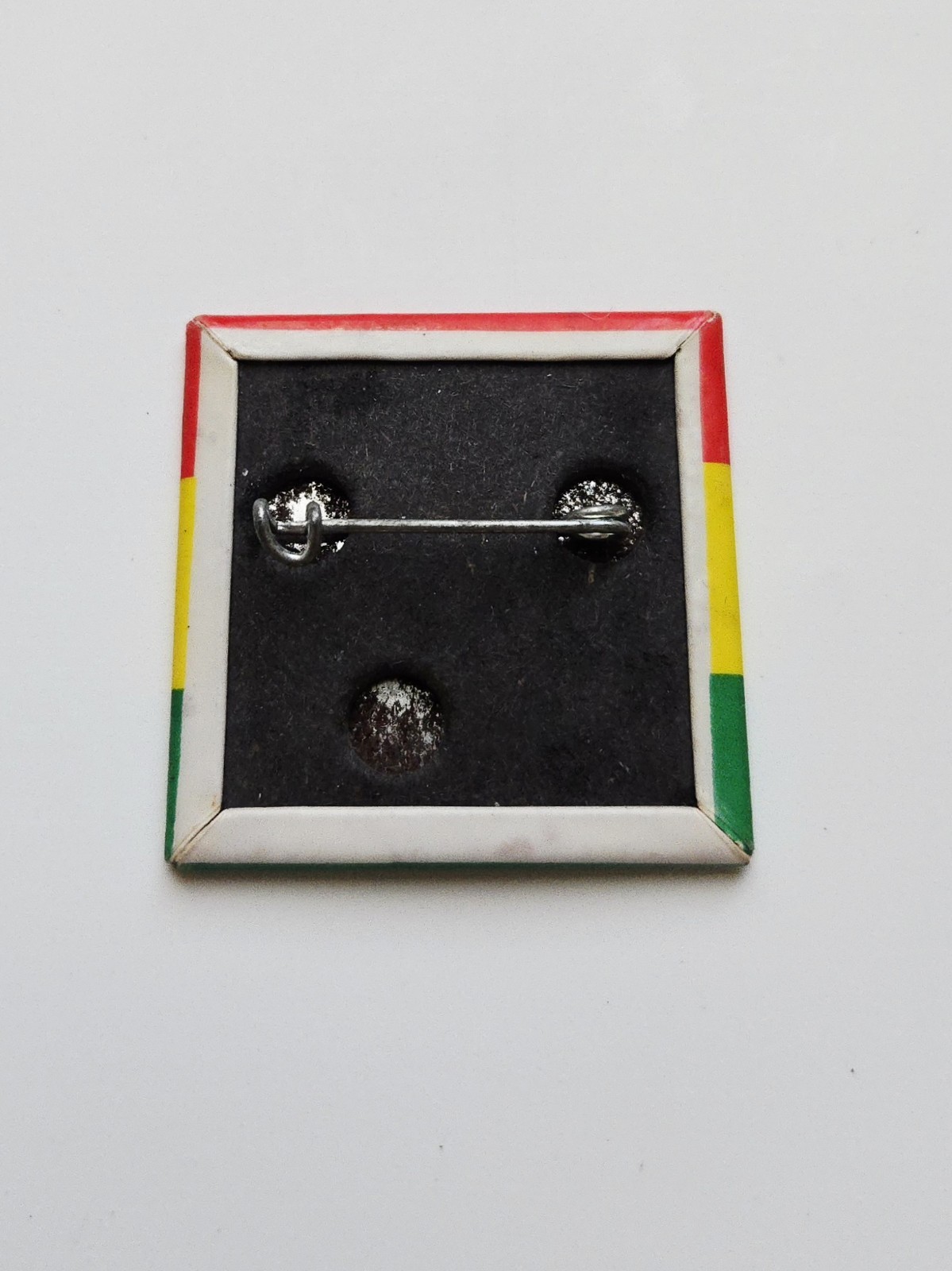 VINTAGE 1987 SINISTER DREAD THE KILLER BEES PROMO PIN GROOVIN REGGAE LP BUTTON