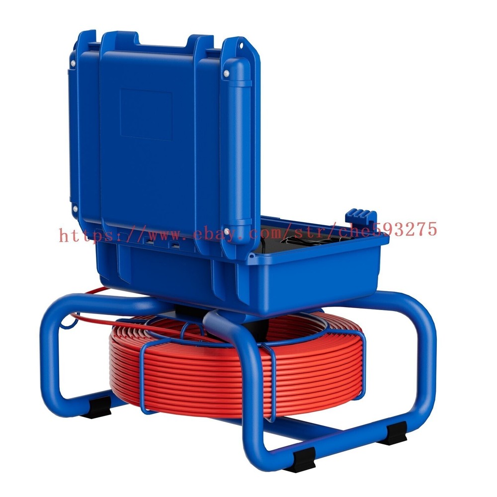 Sewer Inspection Camera with Meter Counter Pipe Drain Camera Self Leveling DVR