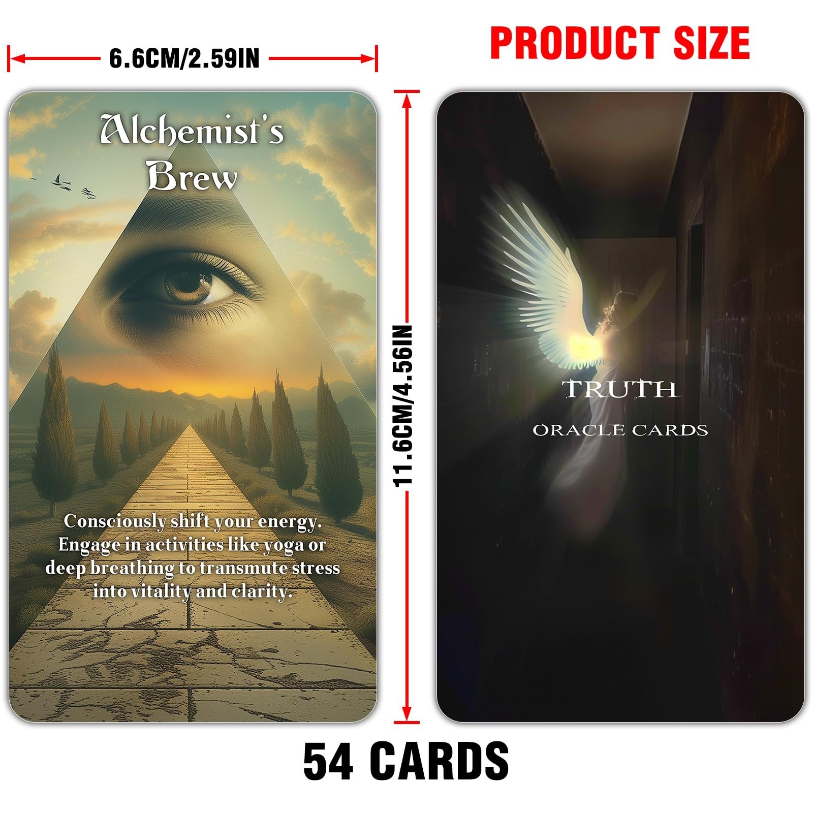 The Truth Oracle Cards, Revealing The Truth Oracle Deck with Meanings on Them...