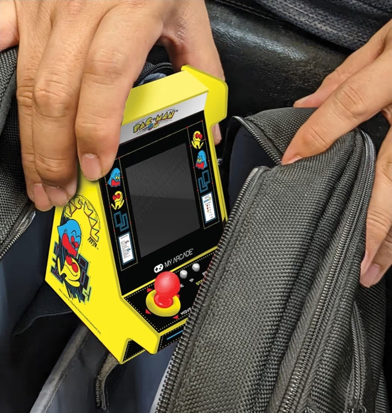 My Arcade Pac-Man Micro Player Pro: 6.75" Handheld Retro Mini Arcade, Arcade ...