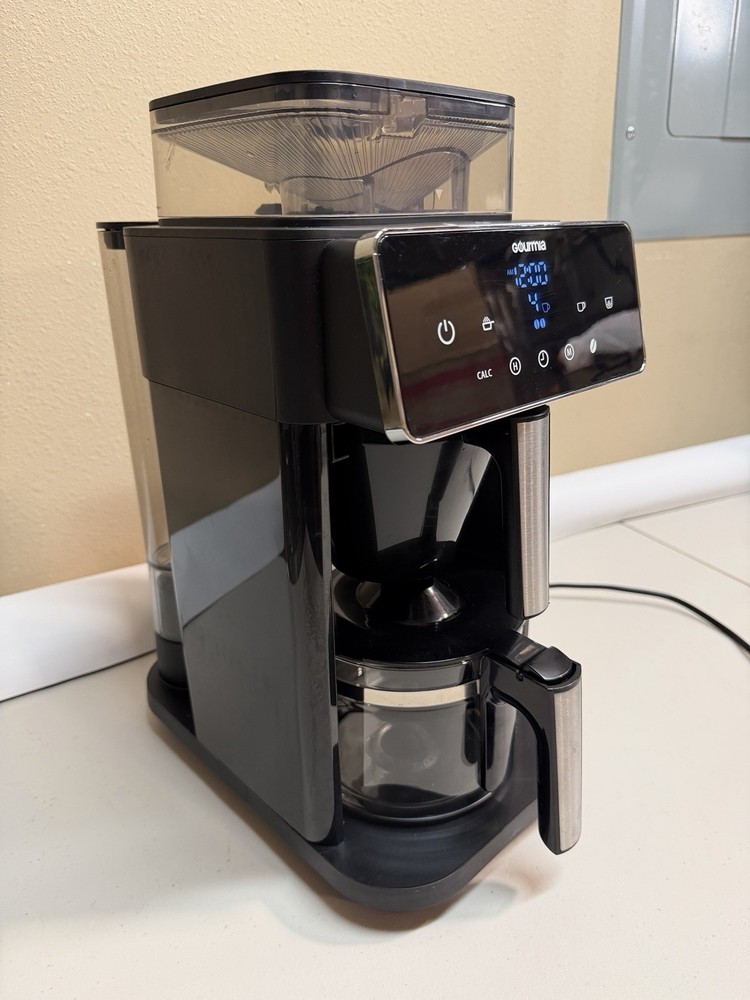 10-Cup Grind & Brew Coffee Maker – Built-in Adjustable Grinder, Programmable