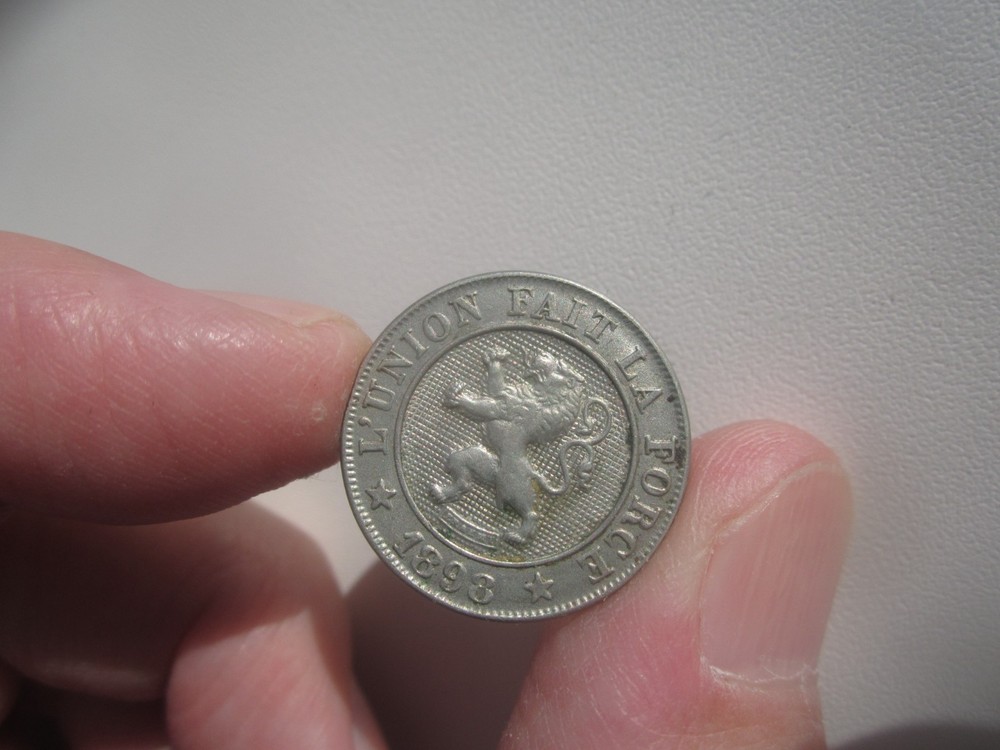 1898 BELGIUM 10 CENTIMES