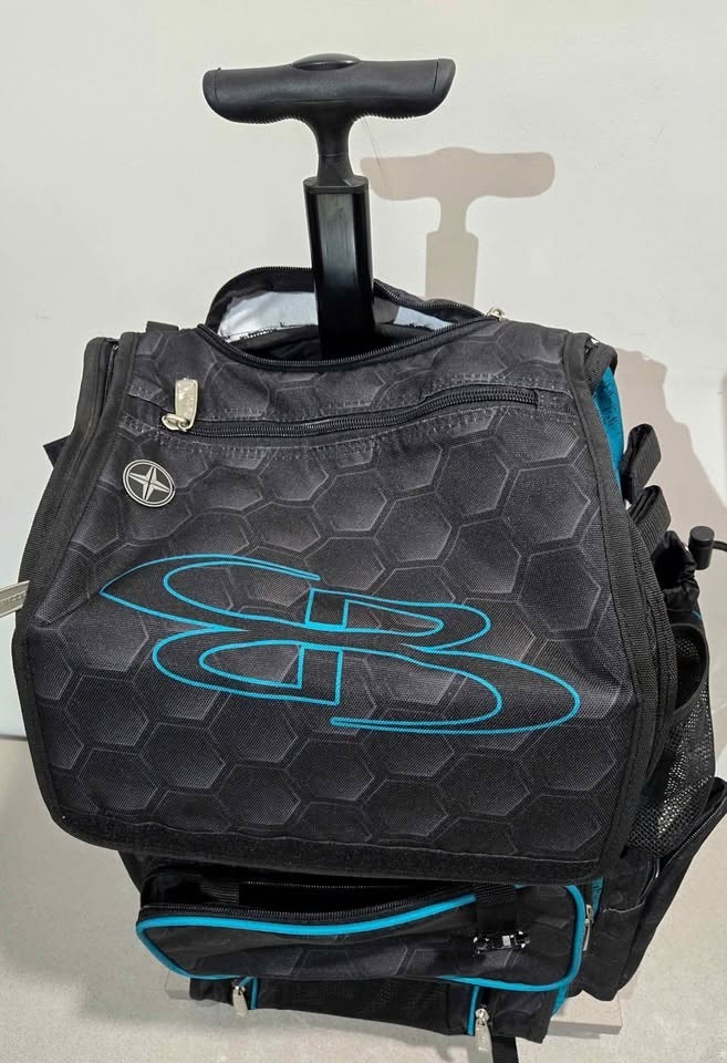 Boombah Rolling Hybrid Superpack Black Light Blue