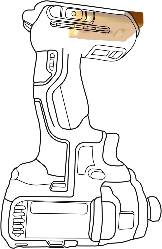 StealthMounts Tool Holder Tool Mounts Compatible With DeWalt 18v & 20v, Flexvolt