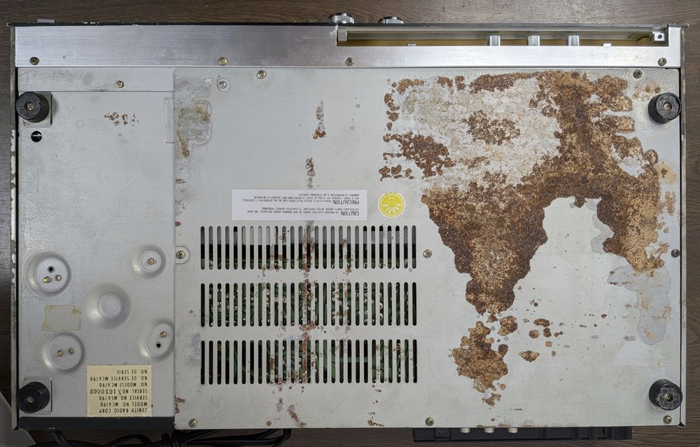 Zenith MC 6190 Digital Quartz Synthesized Receiver - WORKING w/ Issues *Read*