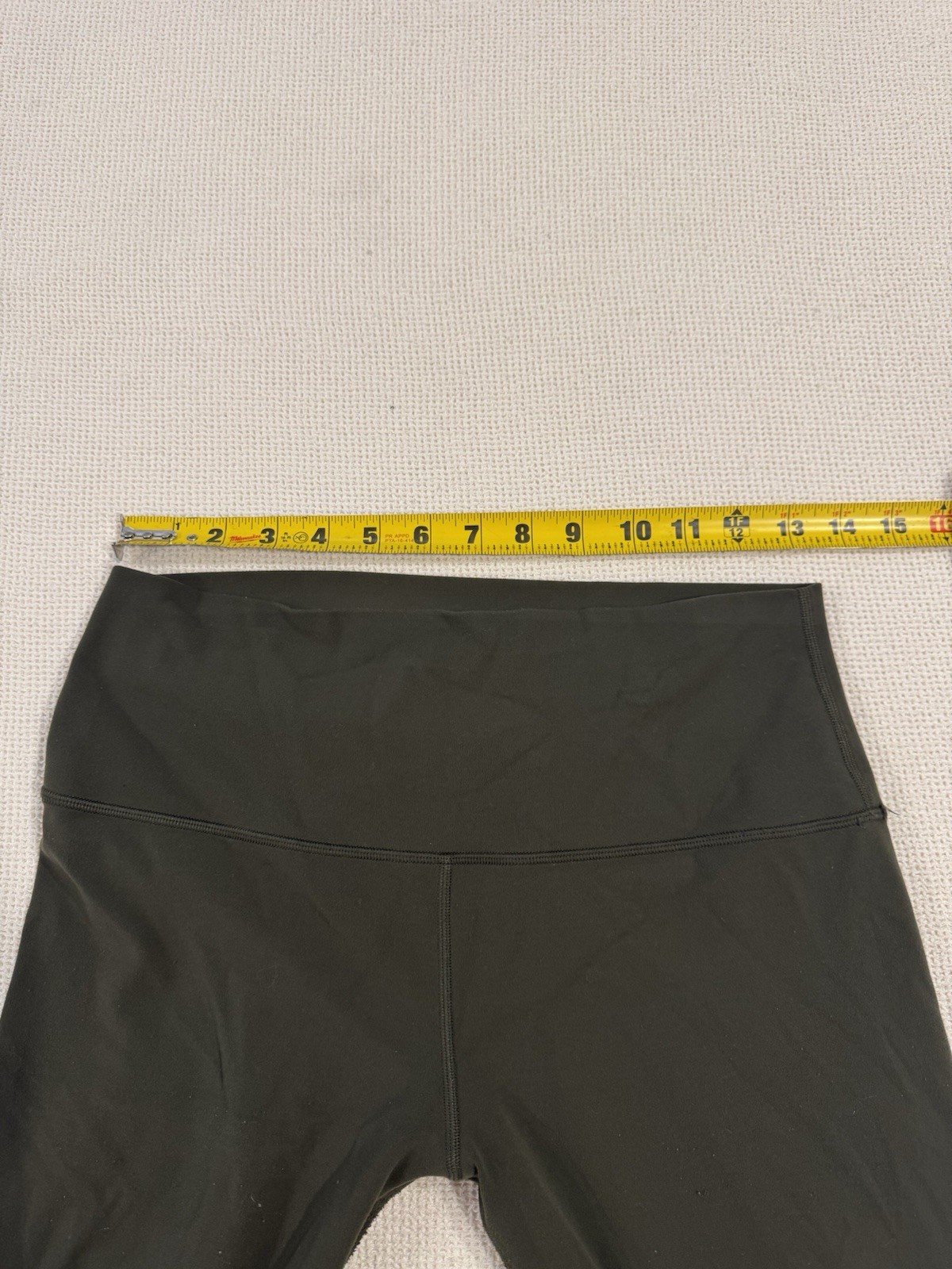 Lululemon Align Yoga Pants 28" LW5BOBS Olive Green Women’s 10 Athletic Workout