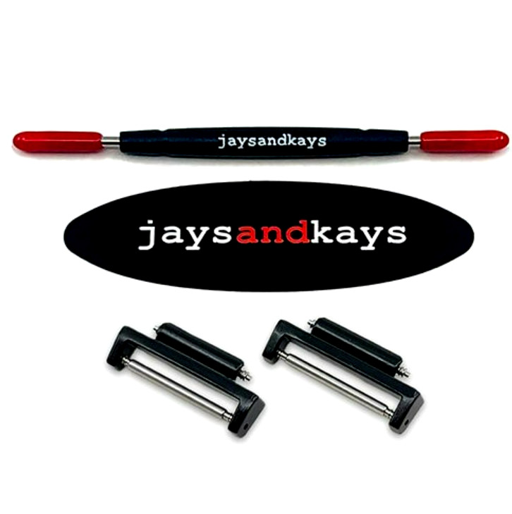 JaysAndKays® Metal Adapters Kit for 14mm Lug BabyG and 20mm Strap Baby G