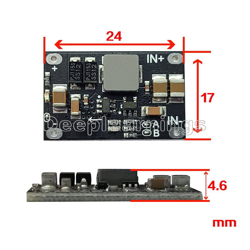 Real 10W DC-DC Multi-function Mini boost module 3V-5.5V to 5V 8V 9V 12V NEW
