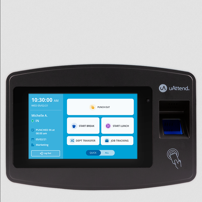 Touch Tablet WiFi Time Clock – JR2000