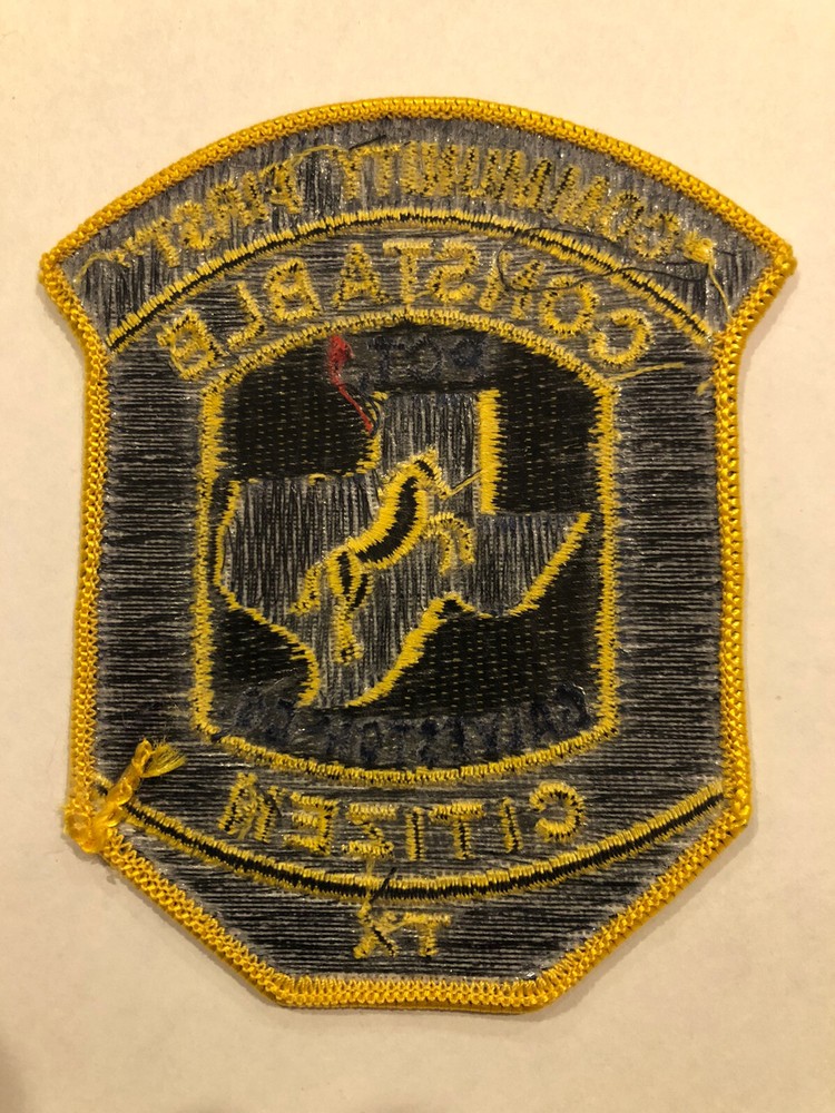 Galveston County Texas Constable Precinct 1 Patch