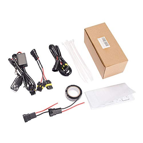 Jihe Wireless Remote Control Wiring Harness Kit for LED