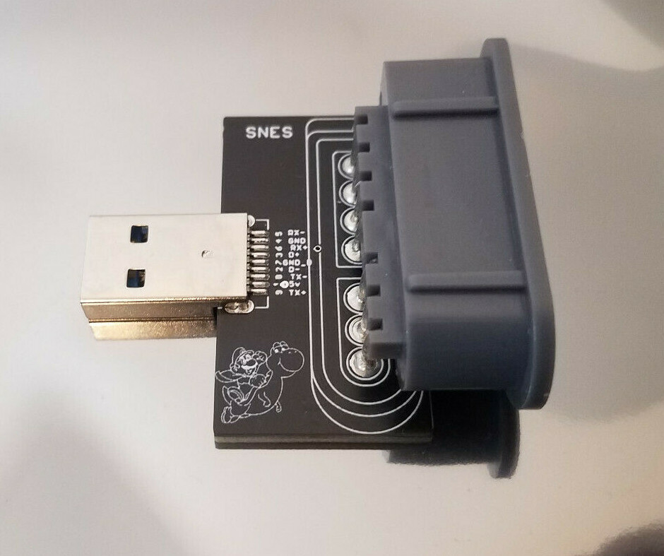 MiSTer FPGA SNAC Board w/ NES, SNES, Atari, and Genesis Adapters