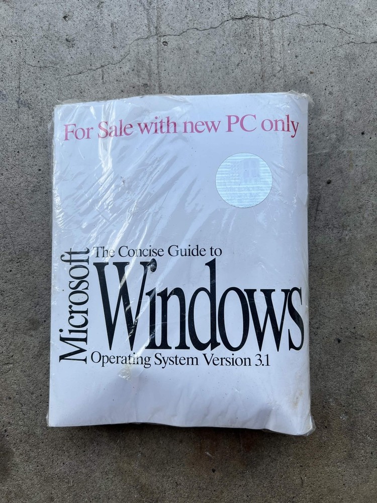 Microsoft MS-DOS 6.2 Operating System Plus Enhanced Tools + Windows 3.1 Guide