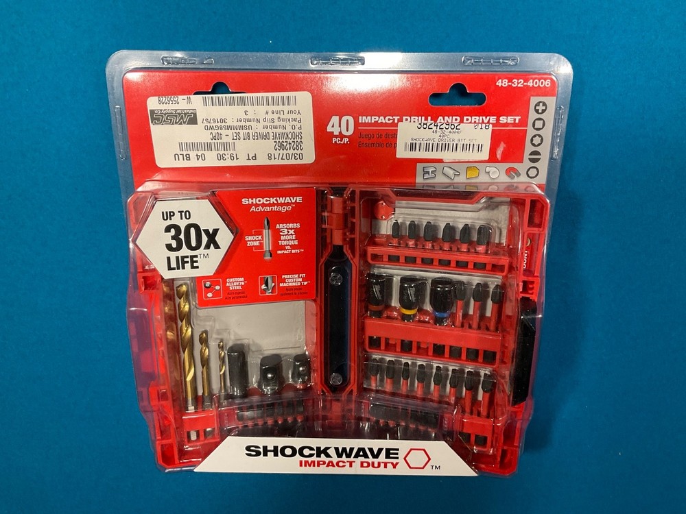MILWAUKEE SAW BLADES IMPACT DRILL SET PLUS MORE