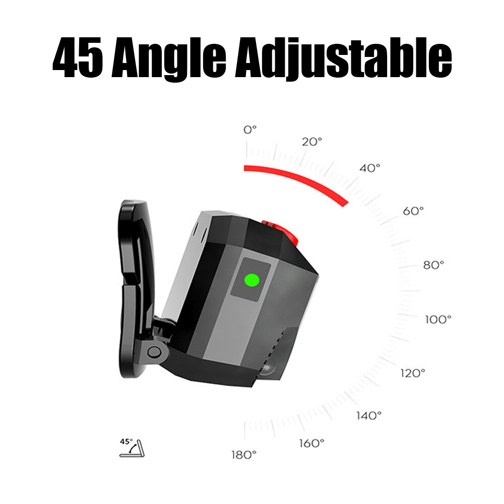 COB LED Headlamp Headlight Flashlight Torch USB Rechargeable Waterproof Sensor