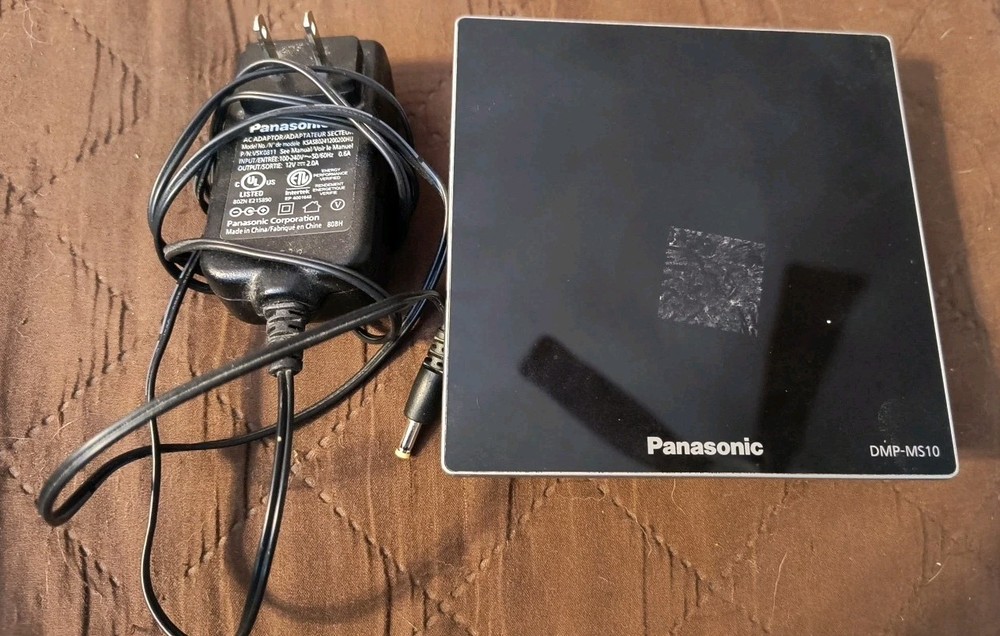Panasonic DMP-MS10 Digital HD Media Streamer Streaming NO Remote