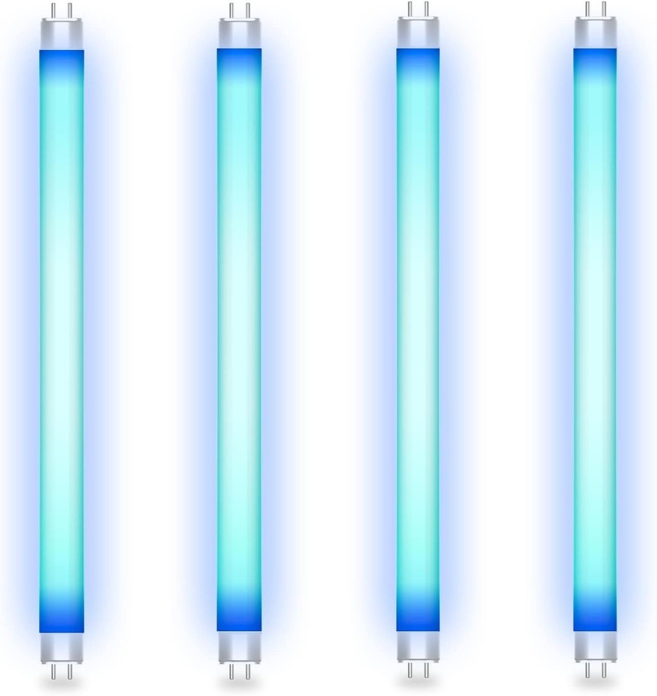 UV Light Replacement Bulbs 4 Pack T5 6W Daylight White for Insect Control