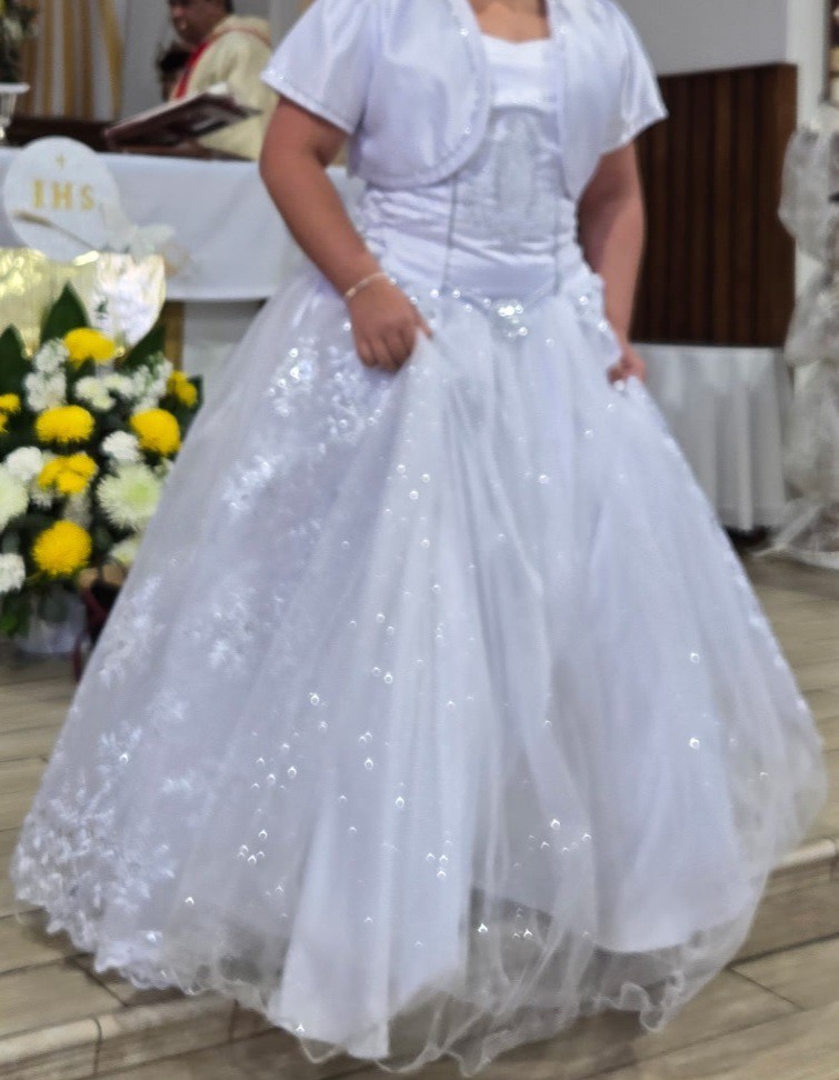 Girls Romantic Bridals Bridesmaid 1st Communion Dress size 14