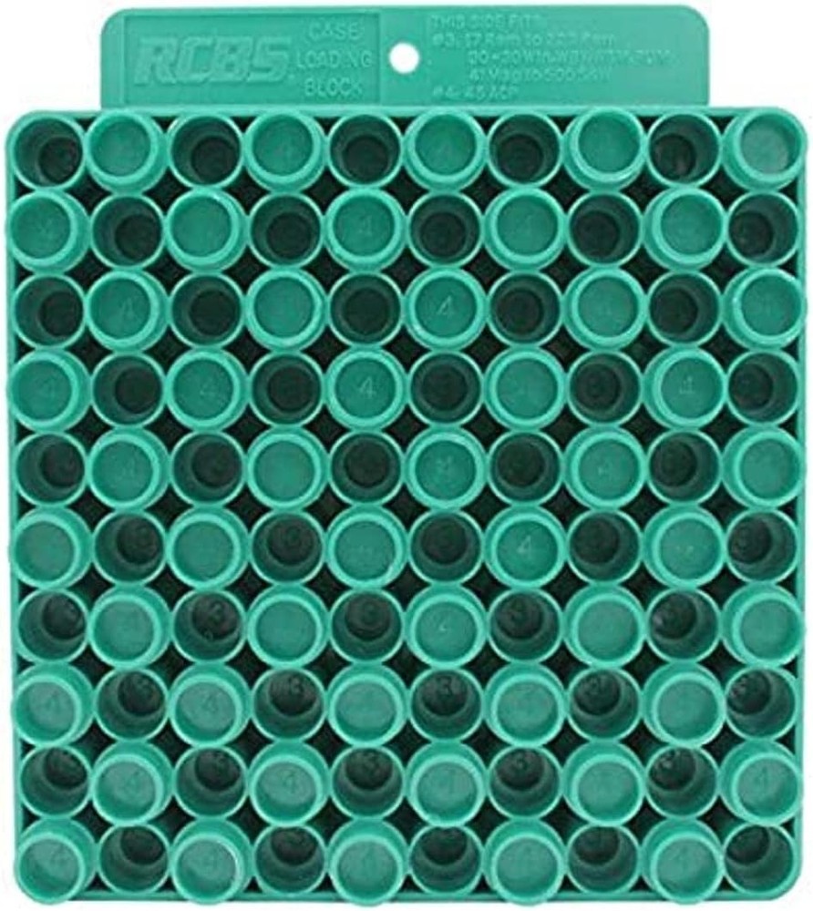 RCBS Universal Case Loading Block, Reloading Block for One Size, Multi