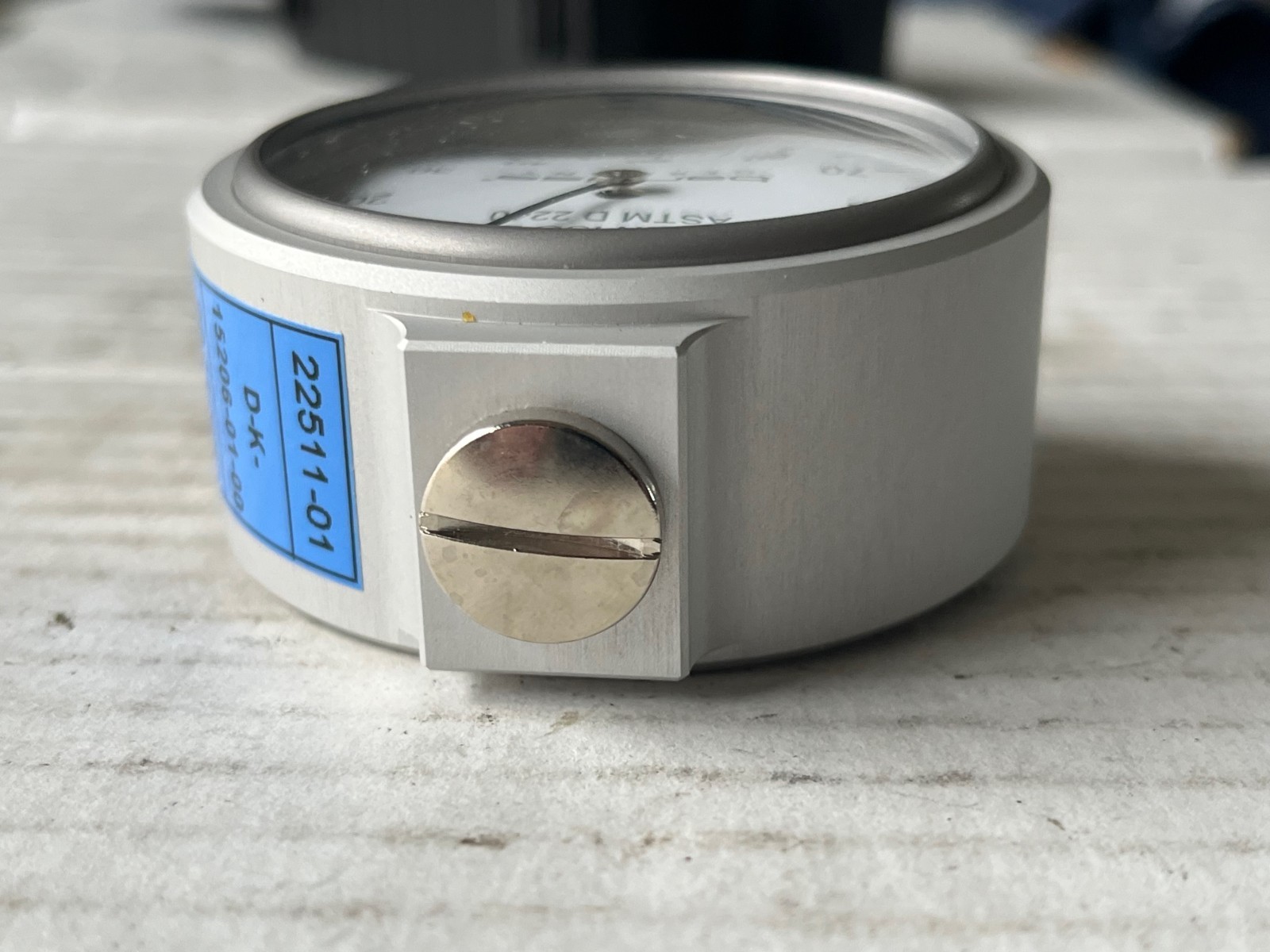 Bareiss Shore Durometer Type D Dial - German Made - With Calibration Cert & Case