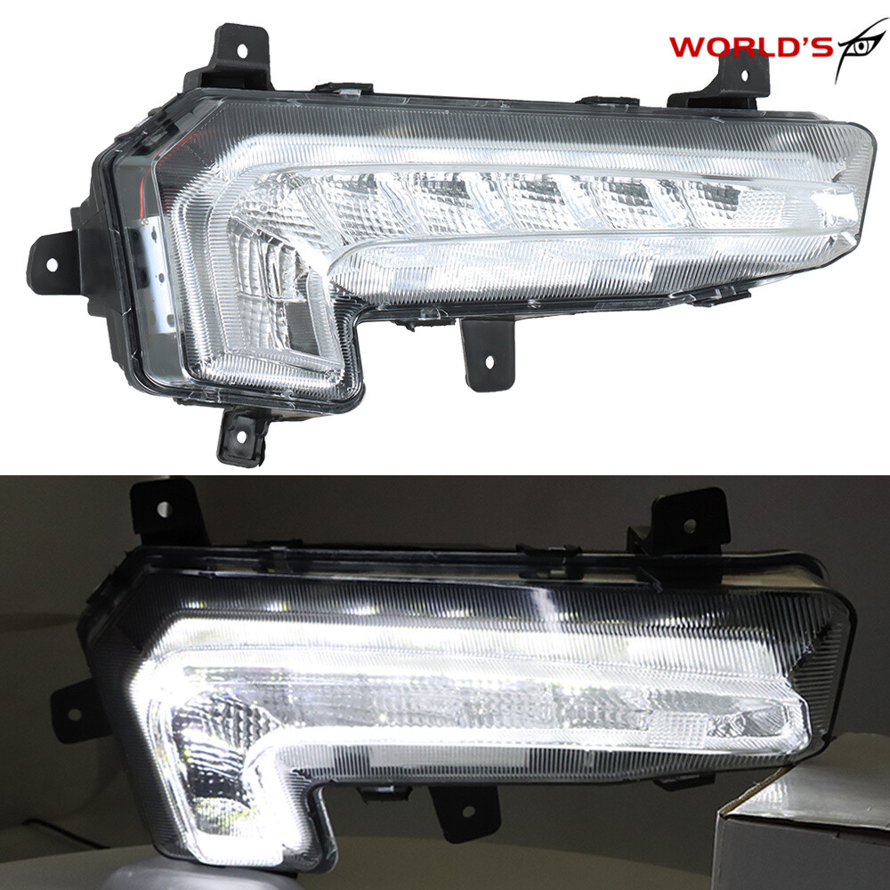 Fit For 2016 2017 2018 Chevy Malibu Front LED Fog Lights Bumper Driving Lamps