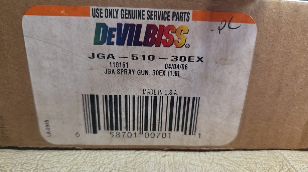 Devilbiss JGA-510-30EX (1.8) Paint Spray Gun