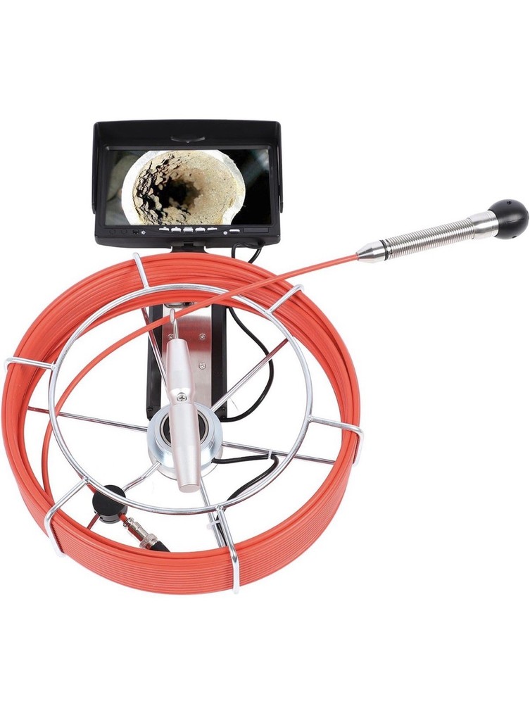 HD Screen Pipe Borescope, 120 Degree Viewing Angle