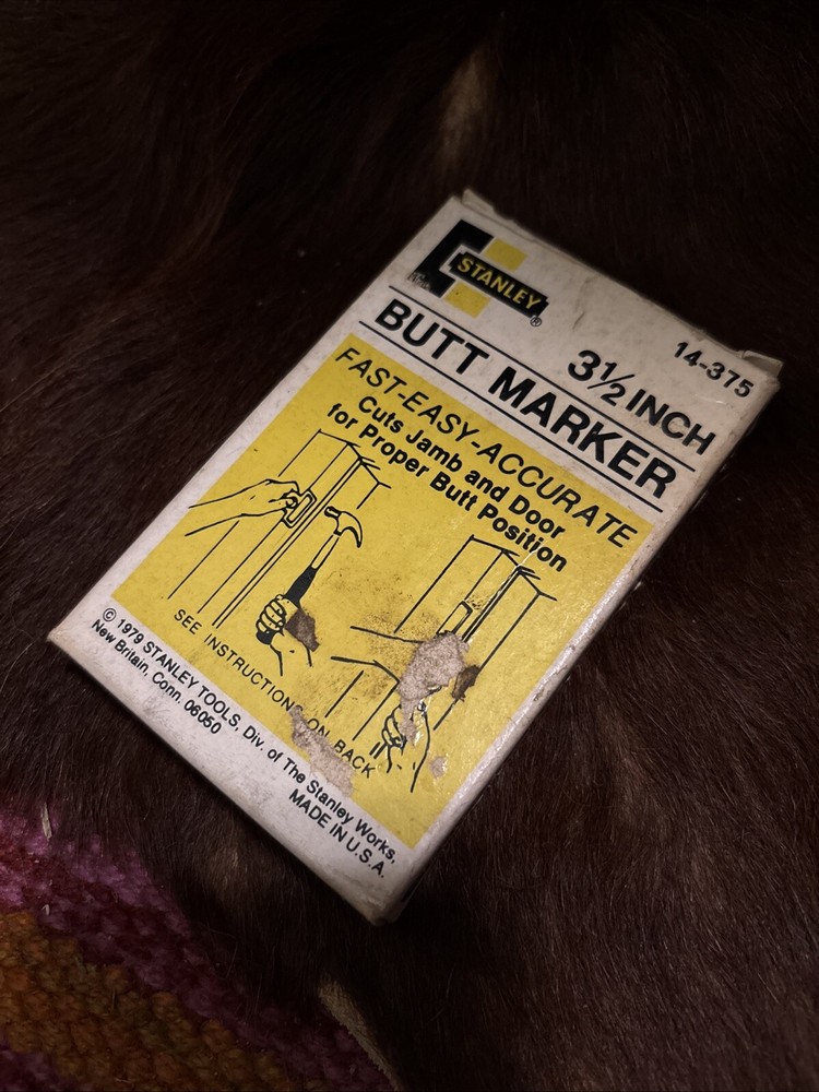 Vintage Butt Marker