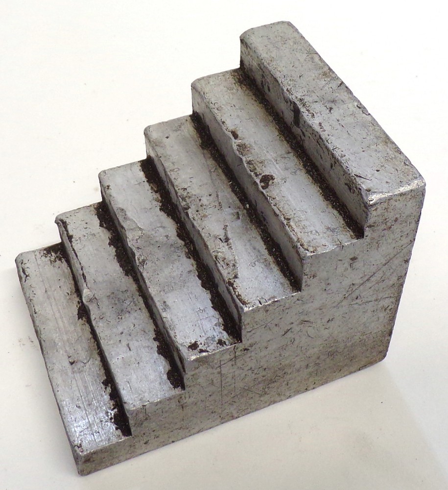 6 Step Aluminum Precision Block 3 3 4 X 3