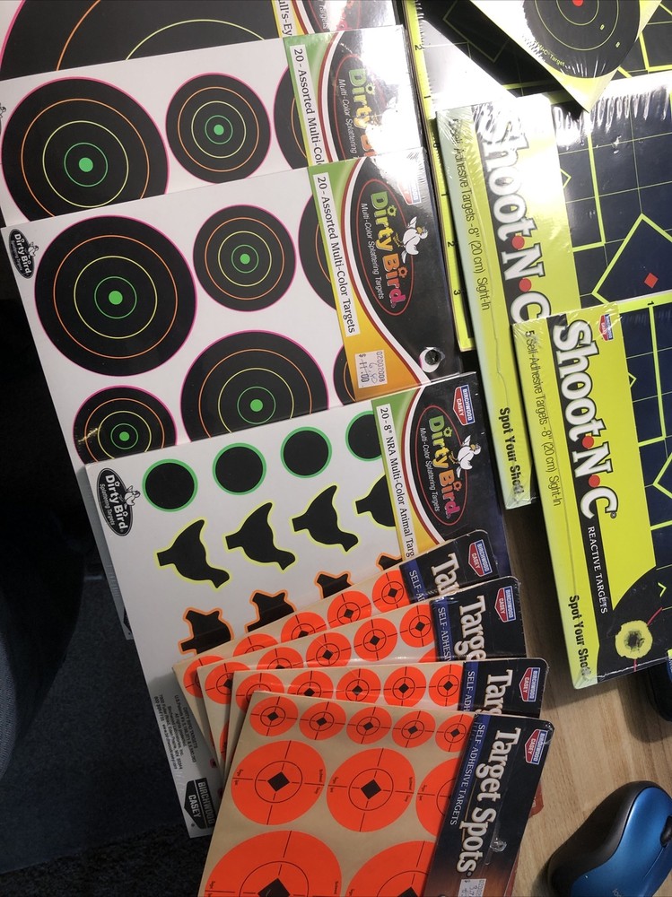 Shoot-N-C 6-Inch round Target u get all