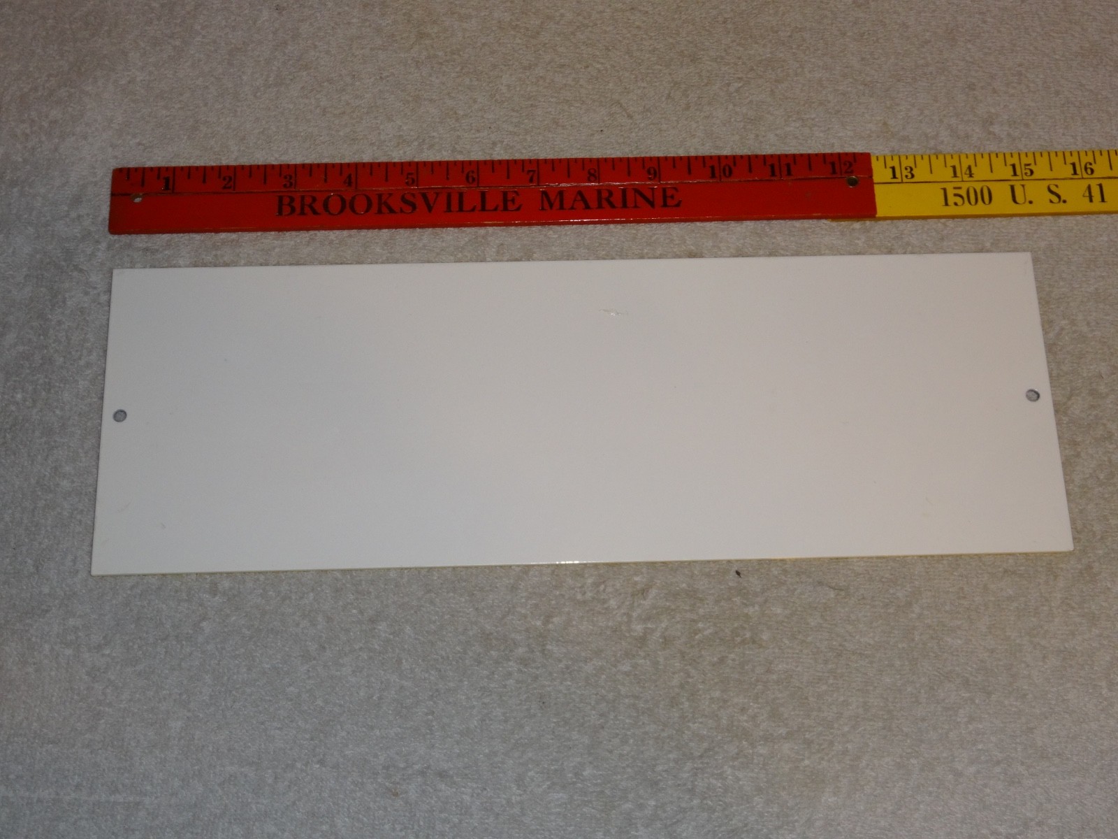 VINTAGE CURTISS CANDIES BUTTERFINGER 15" METAL CHICAGO CHOCOLATE CANDY BAR SIGN!