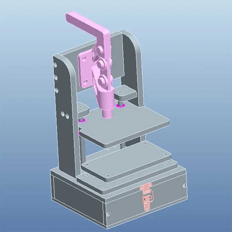 PCB Test Empty Rack, Universal Test Rack 130_70B Preform Rack Universal Fixture