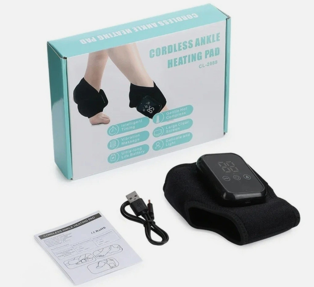 Cordless Ankle heating pad, Model CL-2888