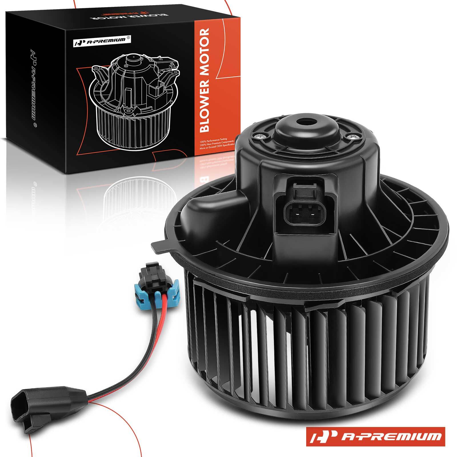 A-Premium HVAC Blower Motor w/ Wheel Assembly for Chevy Silverado 1500 07-13 GMC