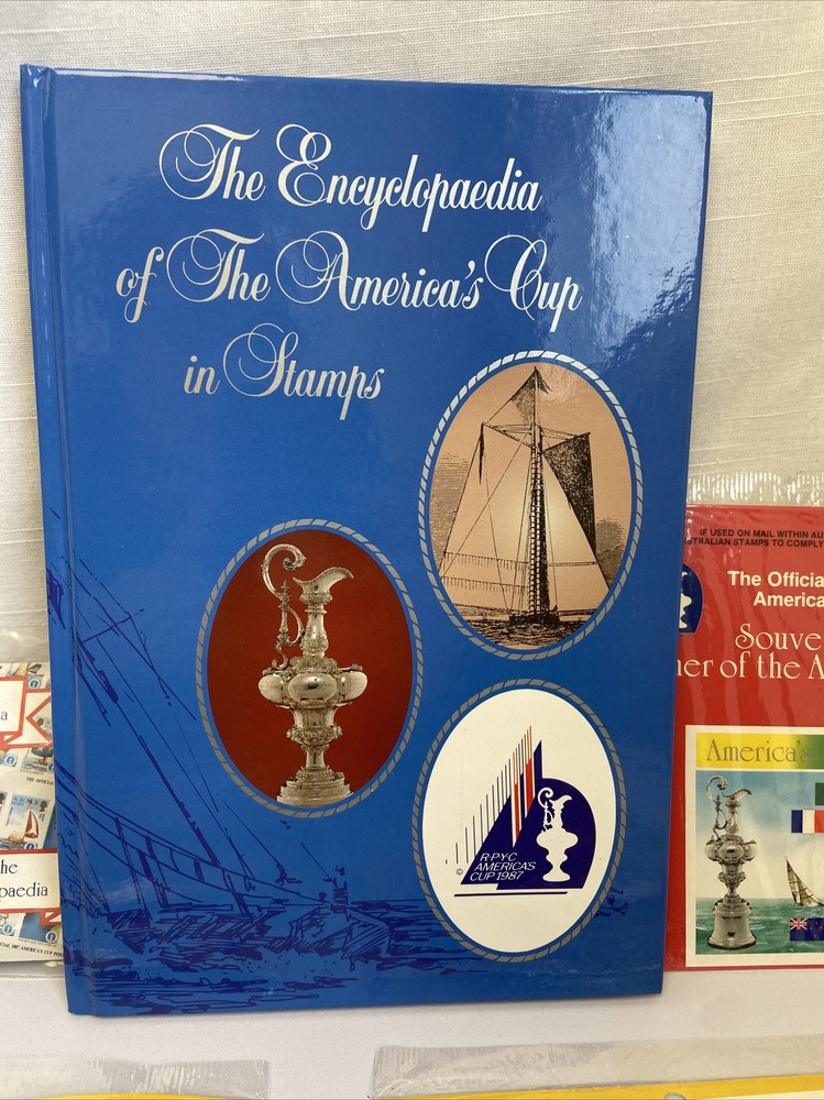 The Official Stamps of the America’s Cup 1987- Stamps/Encyclopedia