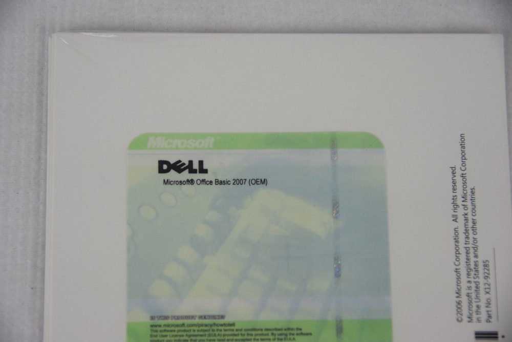 Microsoft 0YY660 Office Basic 2007 NEW