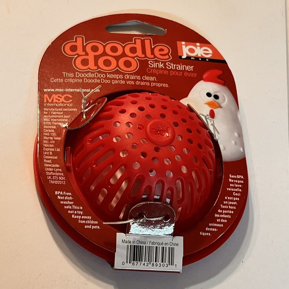 Joie Eggy Egg Timer & Chicken sink stopper Kitchen accessory set Gadgets NOS