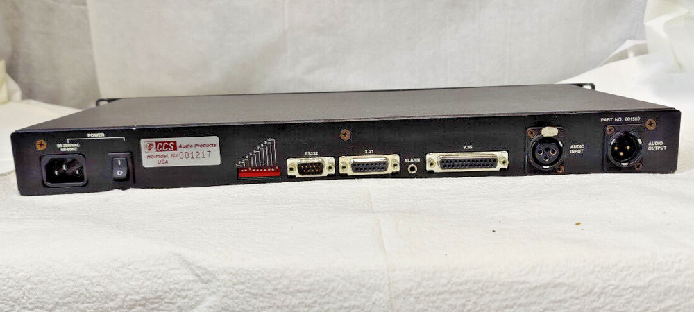 G.722 Corporate Computer Systems Musicam CDQ1000 Interface Unit