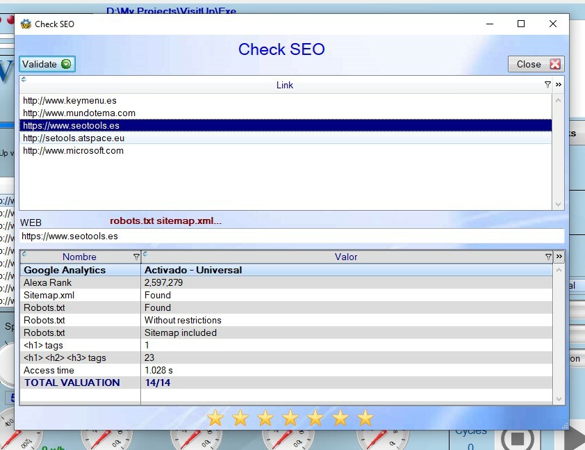 SEO Tool, WEB Booster, CHATGPT Positioning WEB (IA)