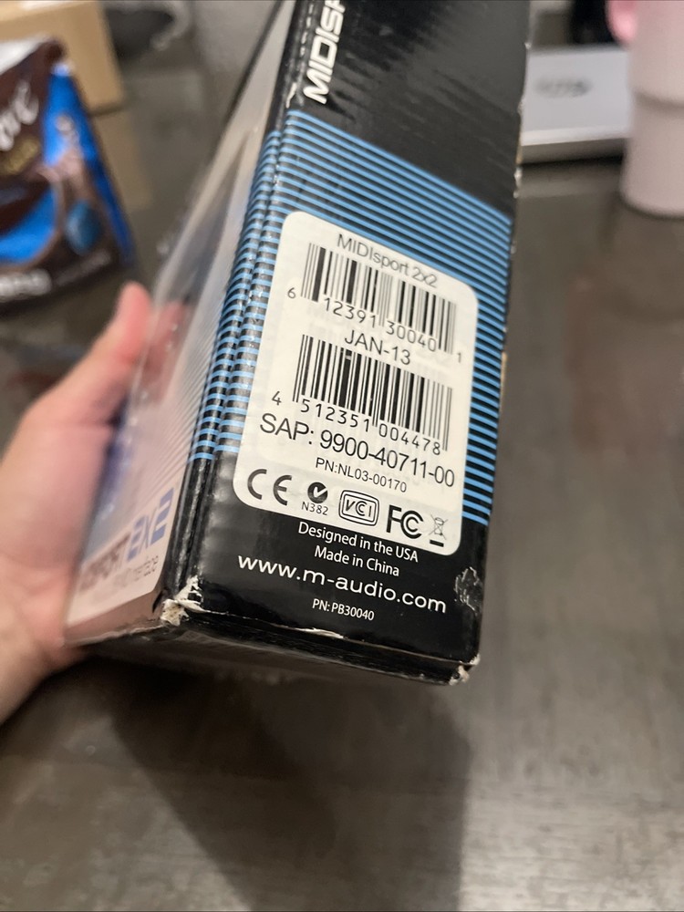 Maudio audio interface Midisport 2x2 USB Midi Interface