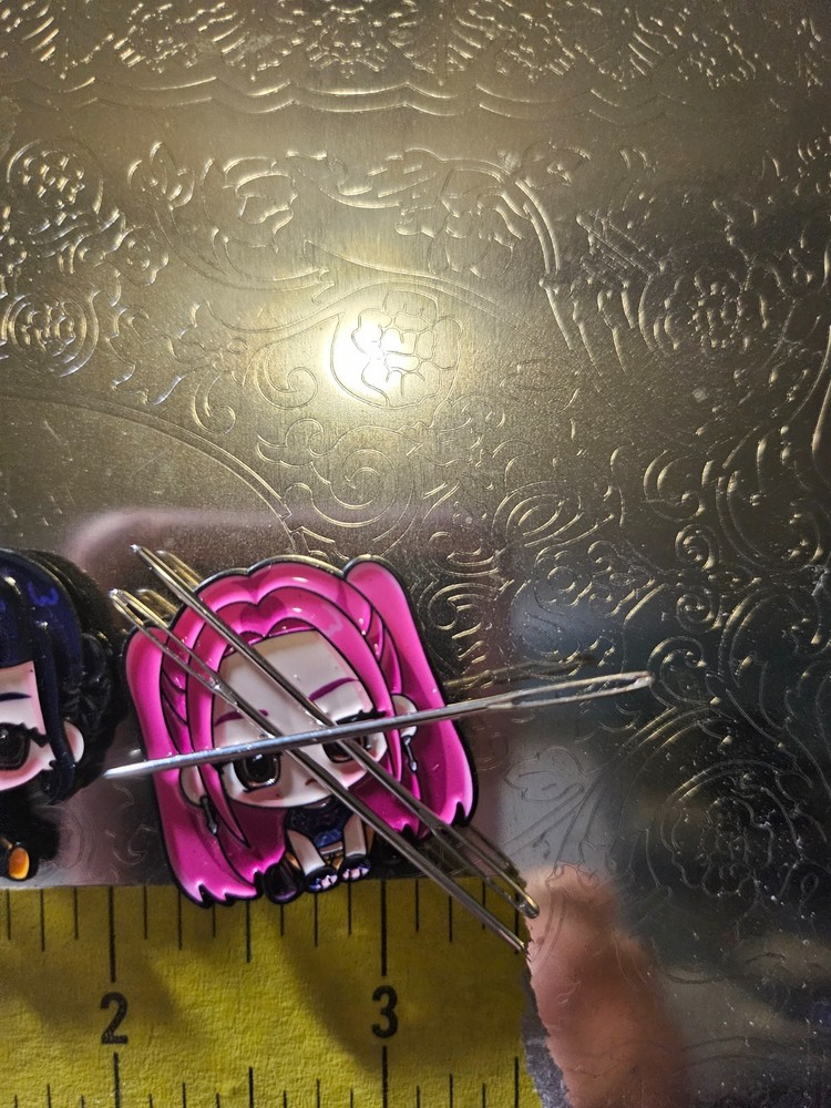 Kpop Huntrix Demon Hunter 3pc Needle Minders